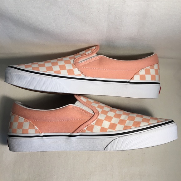 Vans Slip On Checkerboard Pink Cream (NWT) - Picture 5 of 12